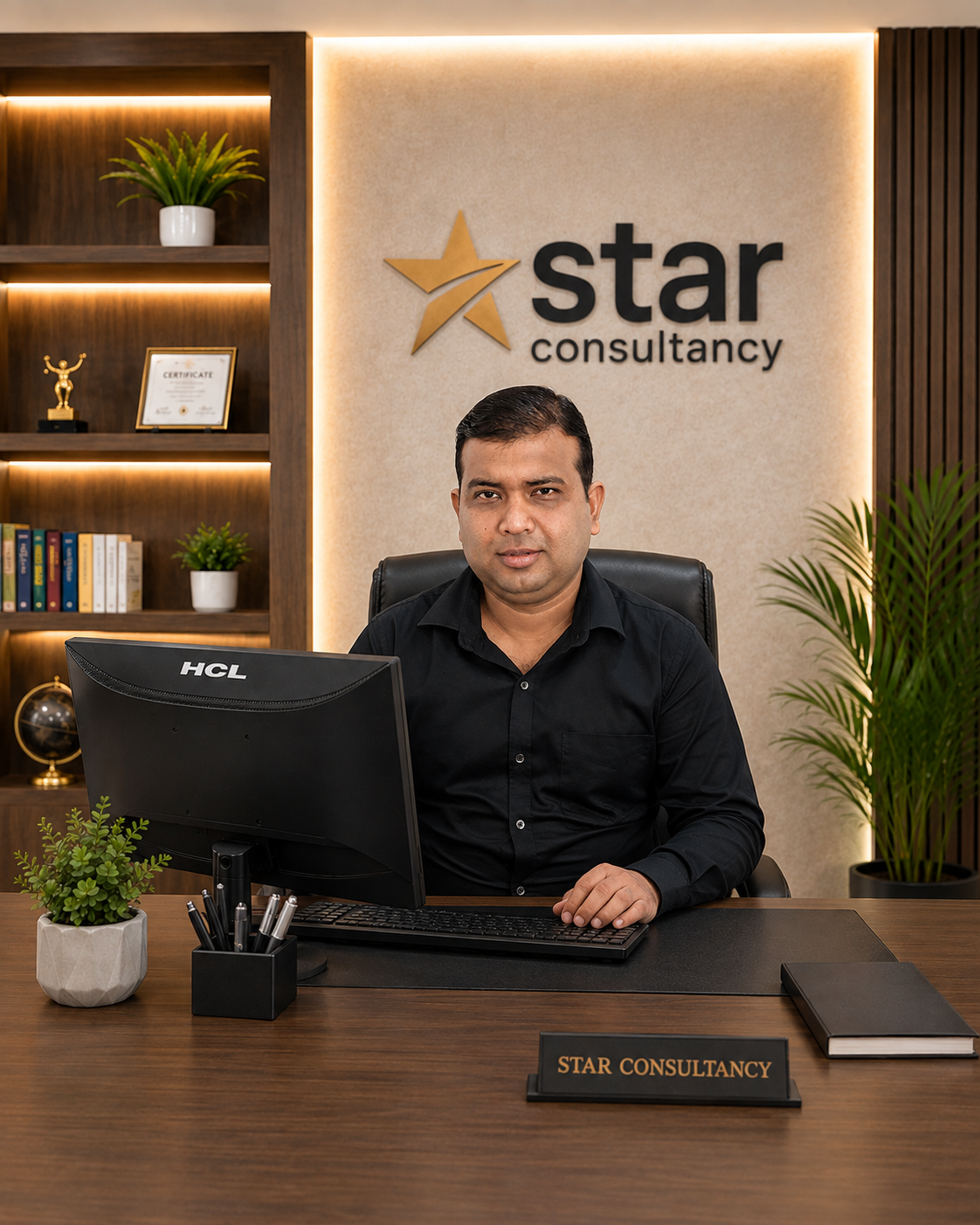 Star Consultancy team meeting with client