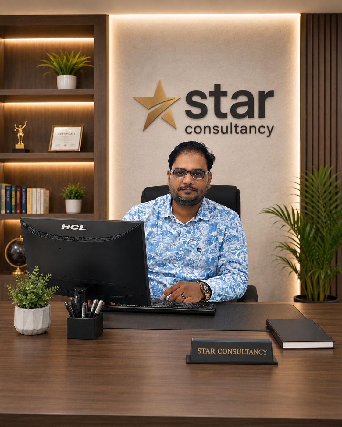 Star Consultancy team meeting with client